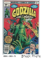 Godzilla #1 © August 1977, Marvel Comics